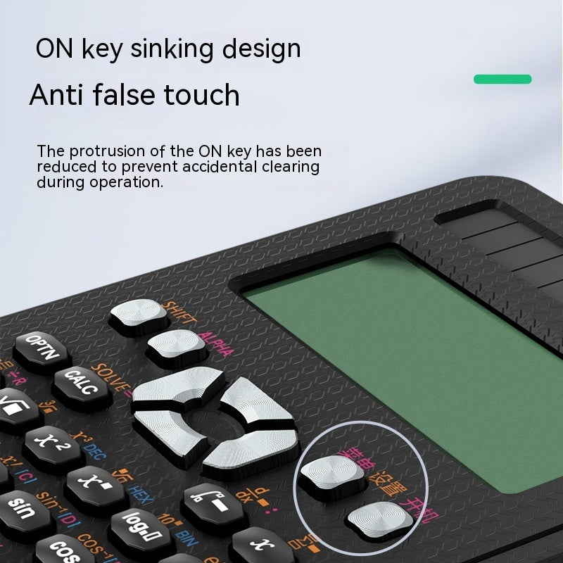 2-in-1 Foldable Scientific Calculator & Handwriting Tablet – Learning Function