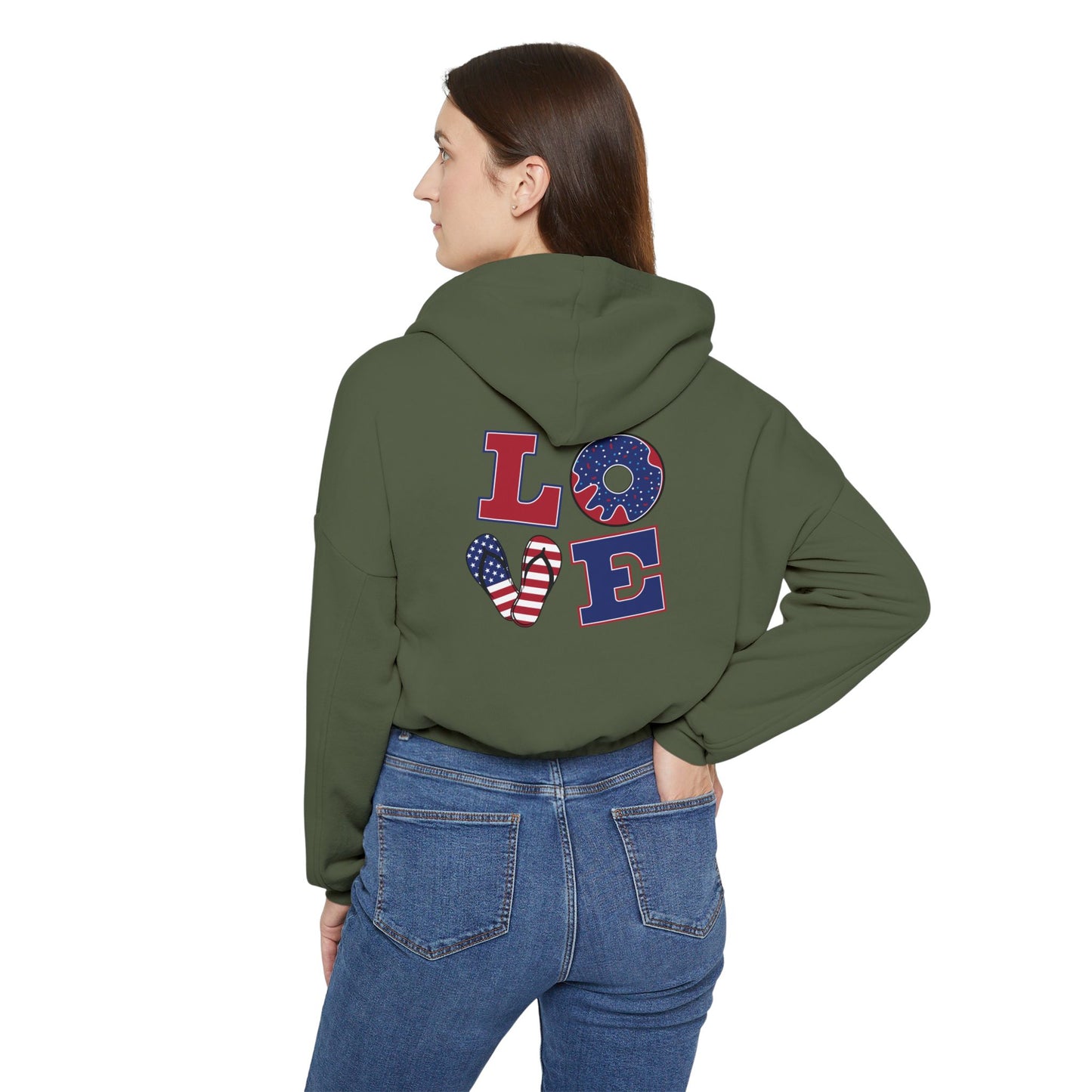 Women's Cinched Bottom Hoodie