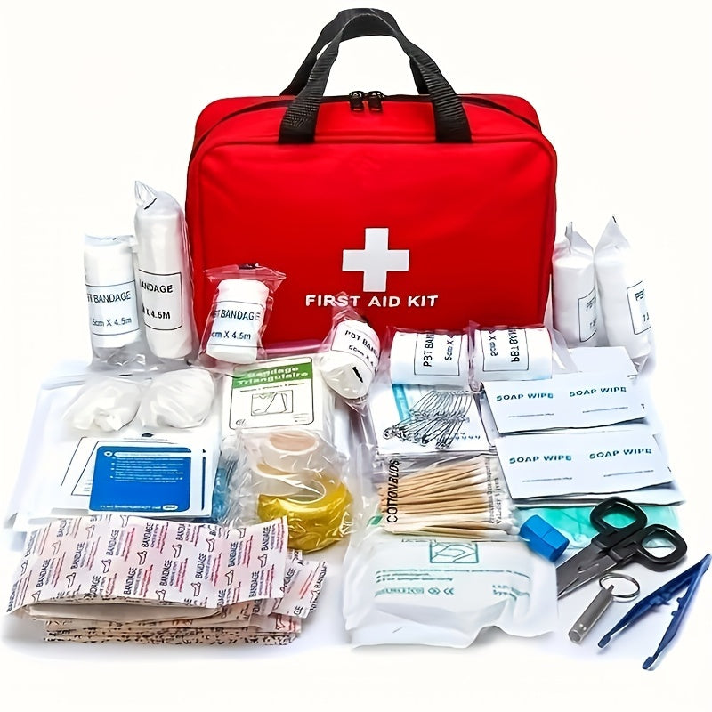 Portable First Aid Kit – Emergency Medical Bag for Travel, Camping & Hiking - The Highest Nation