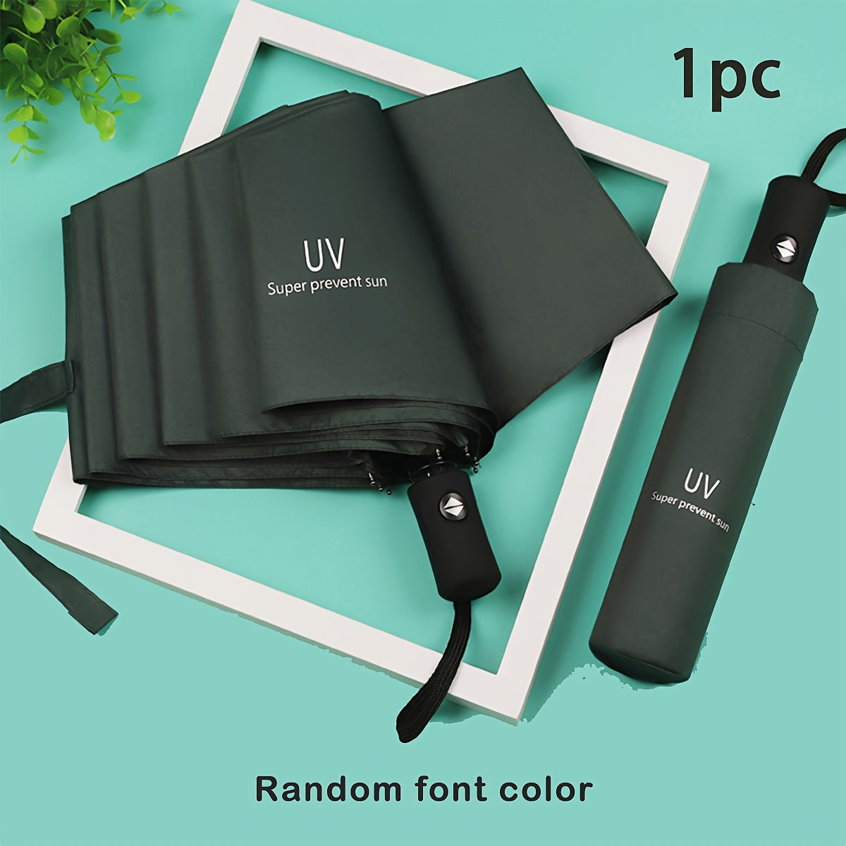 Automatic Folding Umbrella – UV Protection & Rain/Sun Dual-Use - The Highest Nation