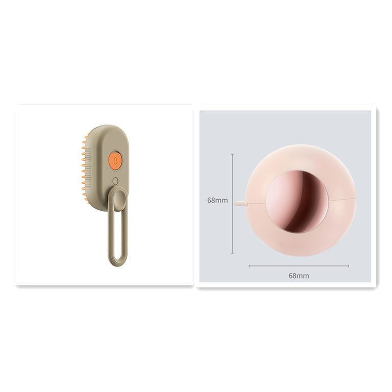 Electric Steam Brush for Pets – Massage, Hair Removal & Grooming