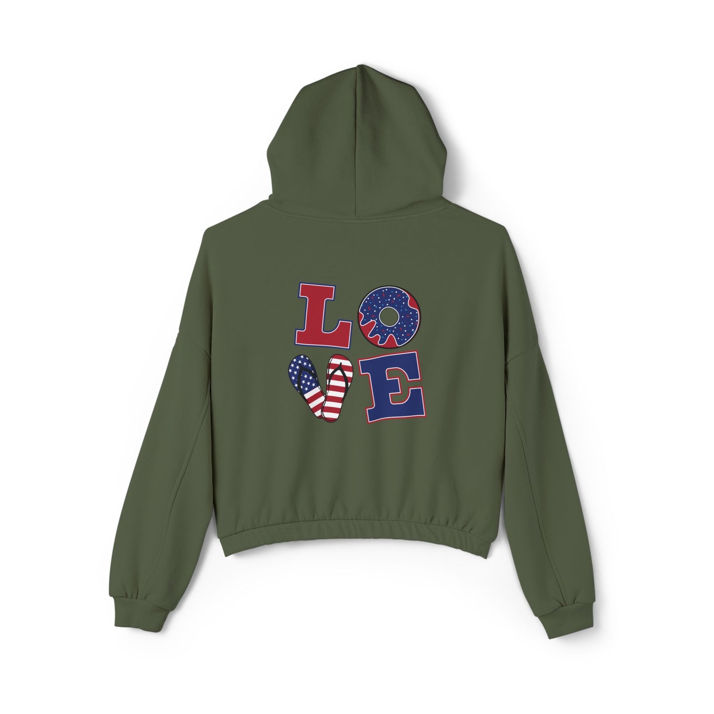 Women's Cinched Bottom Hoodie