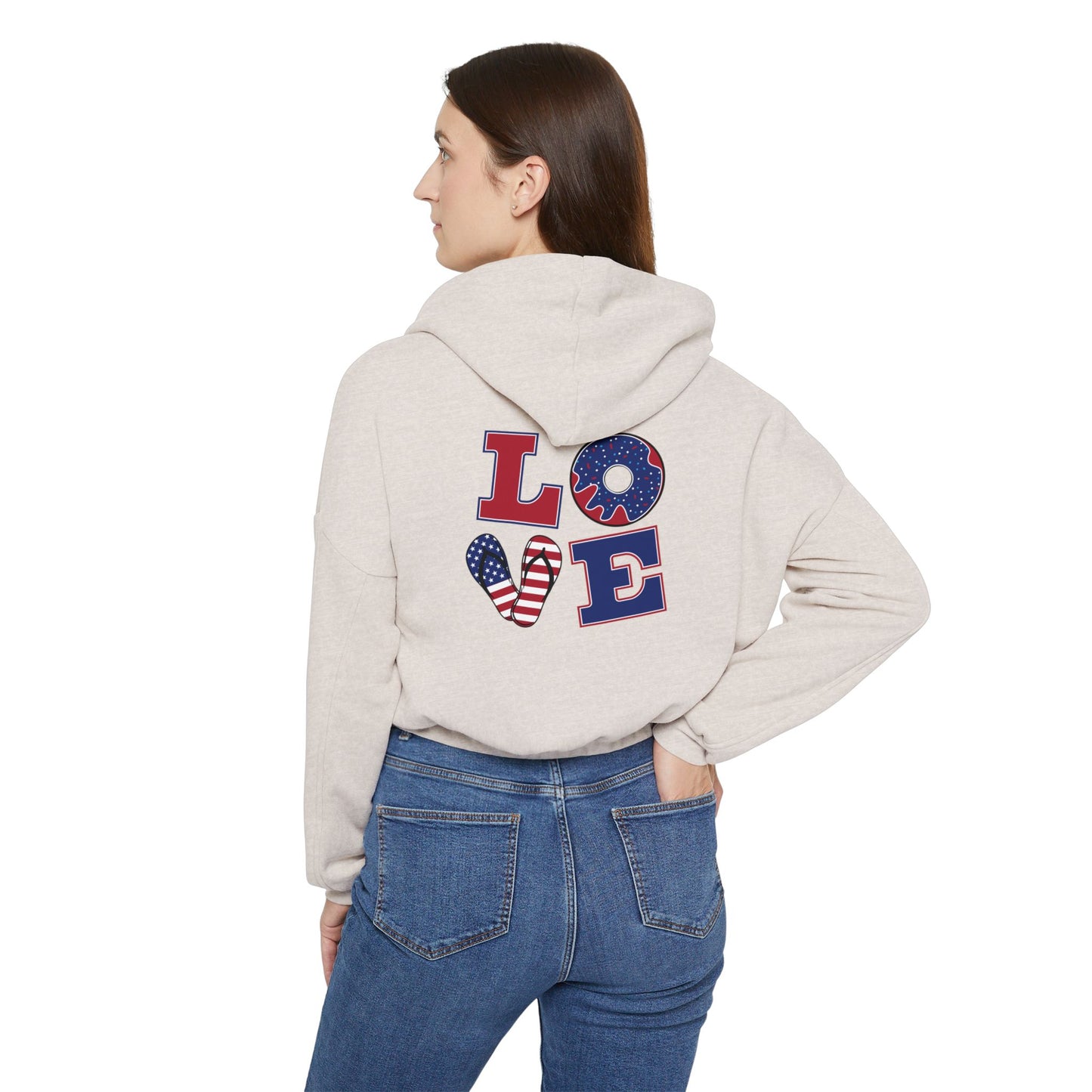 Women's Cinched Bottom Hoodie