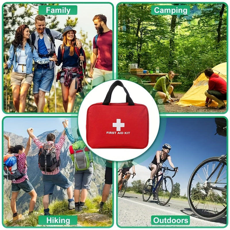 Portable First Aid Kit – Emergency Medical Bag for Travel, Camping & Hiking - The Highest Nation