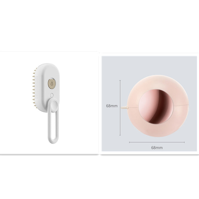 Electric Steam Brush for Pets – Massage, Hair Removal & Grooming