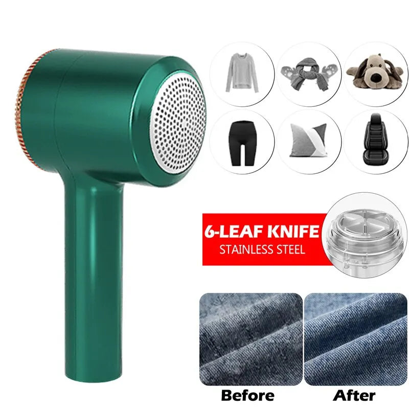 USB Rechargeable Lint Remover – Electric Fabric Shaver for Clothes & Sweaters - The Highest Nation