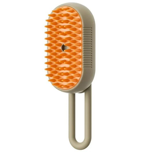 Electric Steam Brush for Pets – Massage, Hair Removal & Grooming
