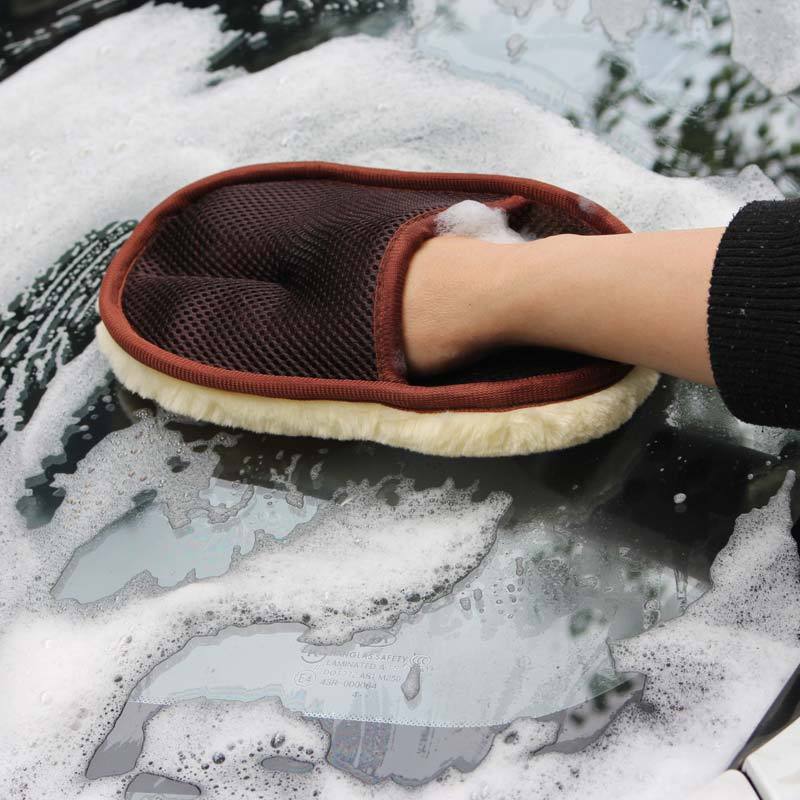 Soft Hair Car Wash Glove – For Cars, Motorcycles & Detailing