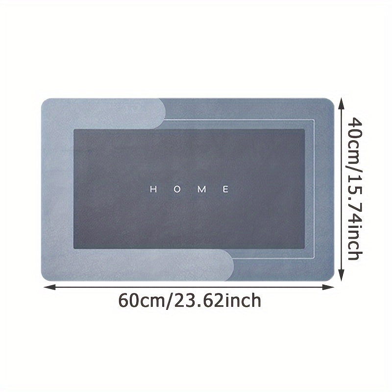 Diatom Mud Kitchen Mat – Non-Slip, Scratch-Resistant & Easy to Clean