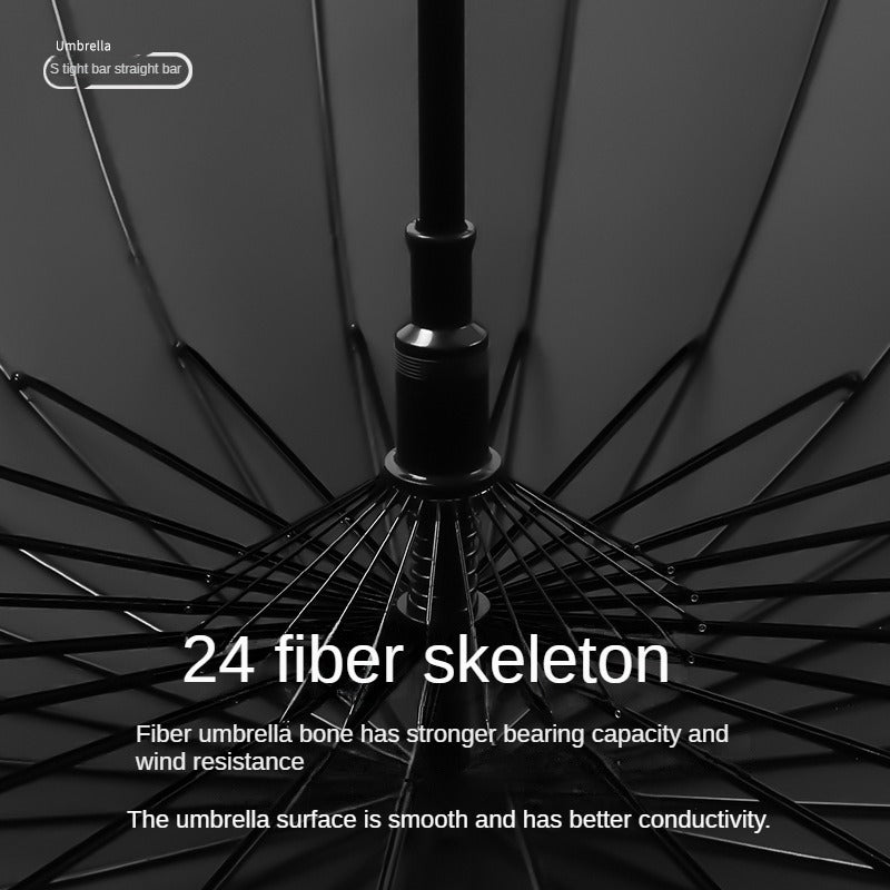 24-Rib Windproof Automatic Umbrella – Large, Durable & Waterproof - The Highest Nation
