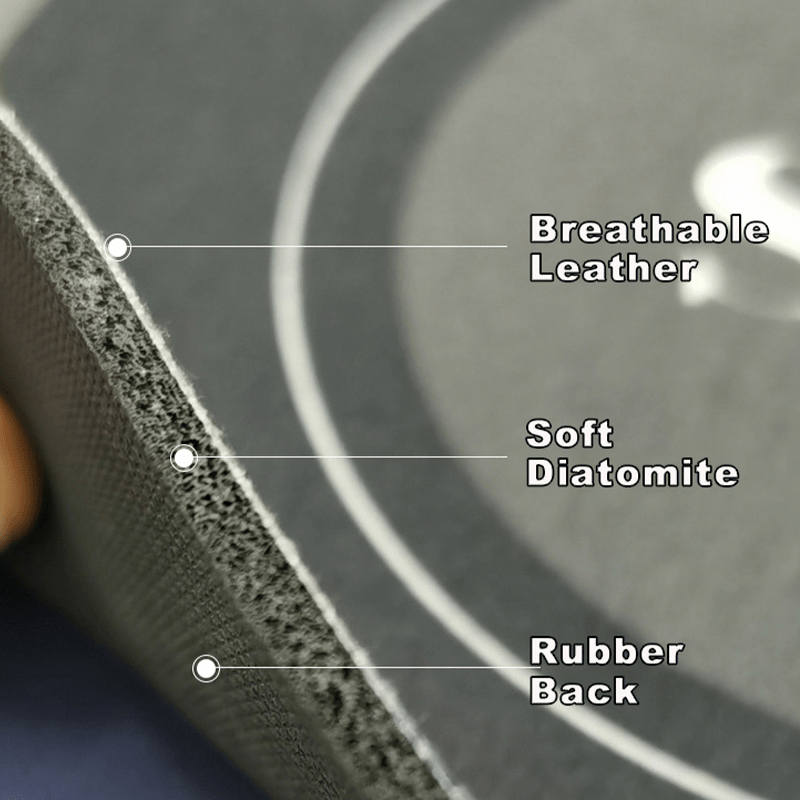 Diatom Mud Kitchen Mat – Non-Slip, Scratch-Resistant & Easy to Clean