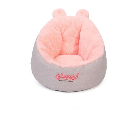 Warming Pet Dog Bed – Soft Sleeping Bag Cushion for Puppies & Small Dogs
