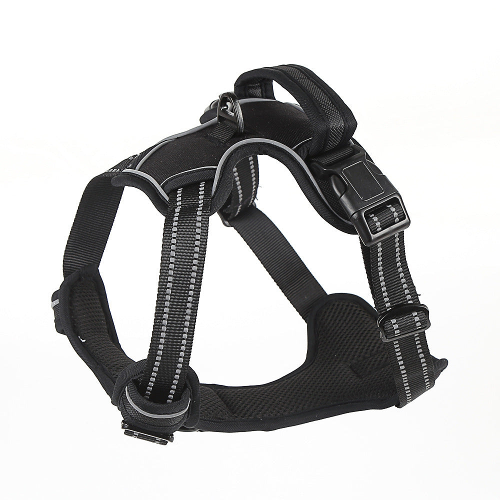No Pull Dog Harness – Breathable & Reflective Pet Vest