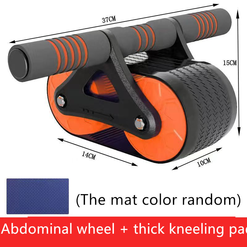 Double Wheel Abdominal Exercise Roller – For Men & Women
