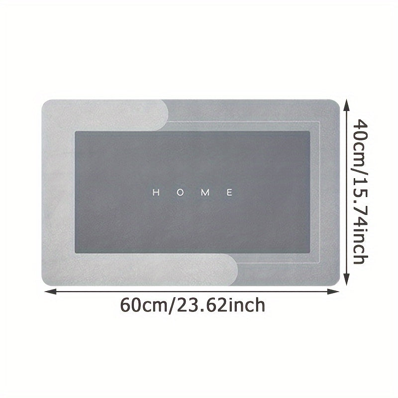 Diatom Mud Kitchen Mat – Non-Slip, Scratch-Resistant & Easy to Clean