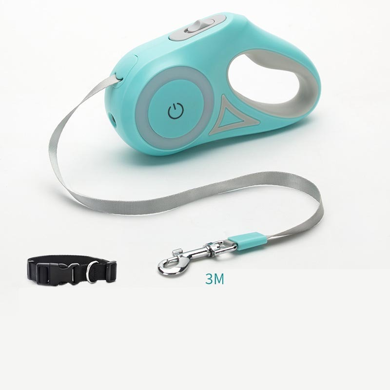 Automatic Retractable Dog Leash & Collar Set – For Small & Medium Dogs