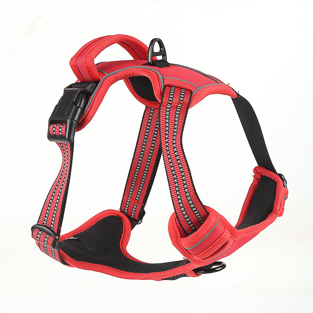 No Pull Dog Harness – Breathable & Reflective Pet Vest