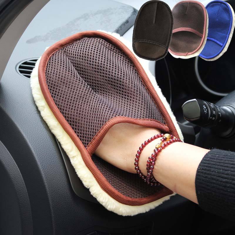 Soft Hair Car Wash Glove – For Cars, Motorcycles & Detailing