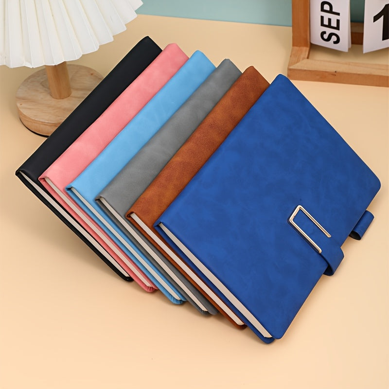 BOBO RABBIT A5 Vintage Notebook - Magnetic Closure, Bookmark & Dated Pages - Ideal for Business & College Use - The Highest Nation