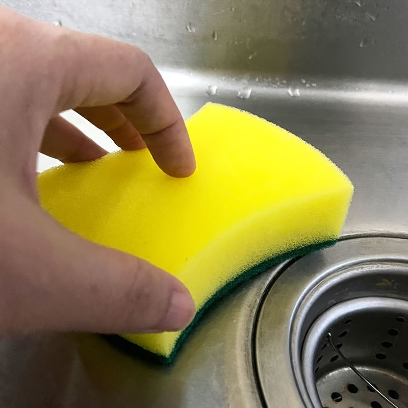 12pcs Heavy-Duty Kitchen Sponges - Durable & Scratch-Free for Restaurant-Quality Cleaning - The Highest Nation