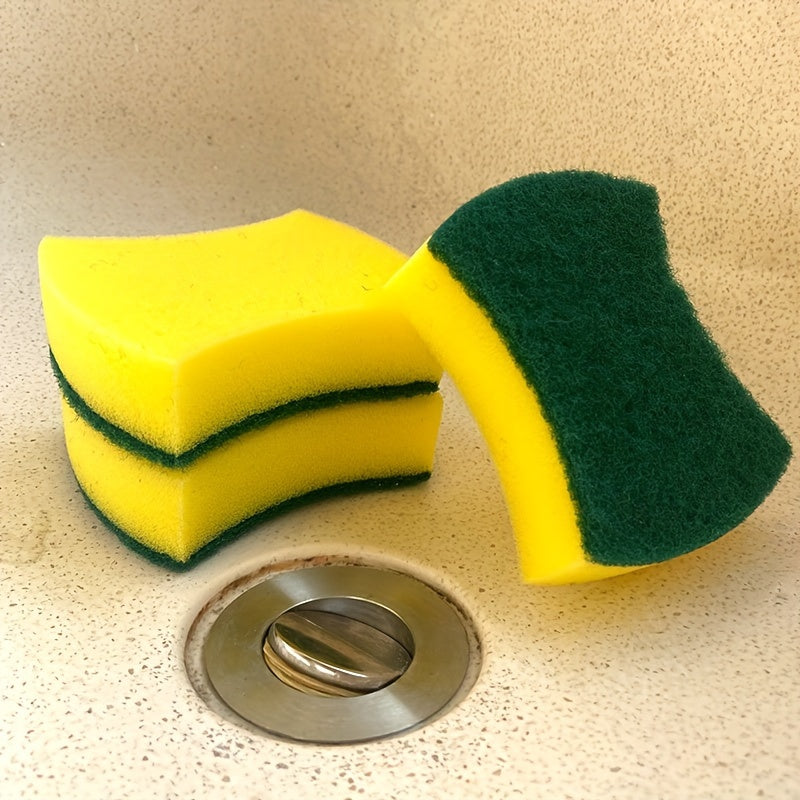 12pcs Heavy-Duty Kitchen Sponges - Durable & Scratch-Free for Restaurant-Quality Cleaning - The Highest Nation