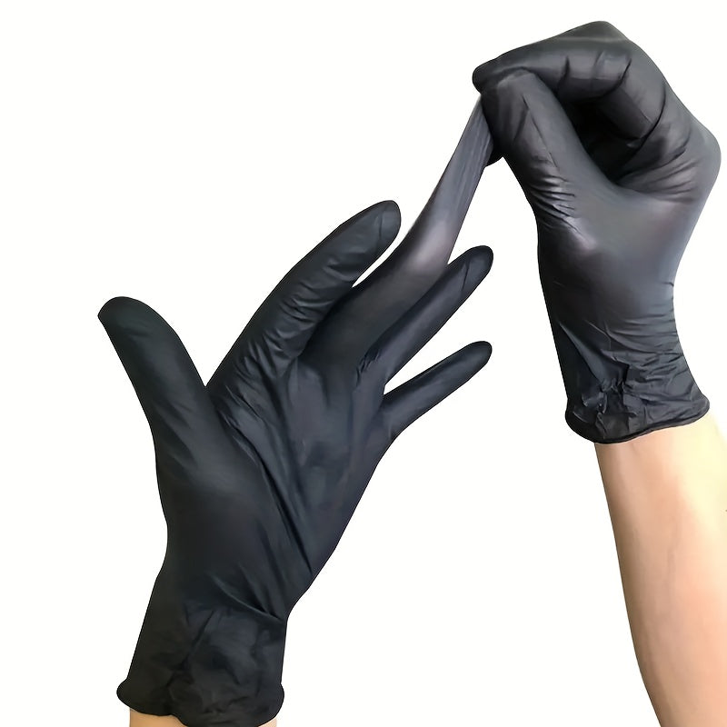 Heavy Duty Powder-Free Nitrile Gloves, 10/20/50pcs - Latex-Free, Waterproof, Ambidextrous - The Highest Nation