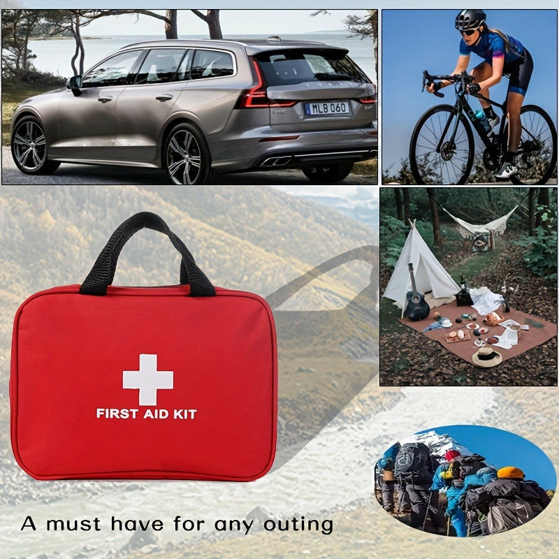 Portable First Aid Kit – Emergency Medical Bag for Travel, Camping & Hiking - The Highest Nation