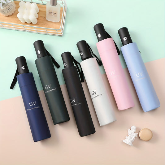 Automatic Folding Umbrella – UV Protection & Rain/Sun Dual-Use - The Highest Nation