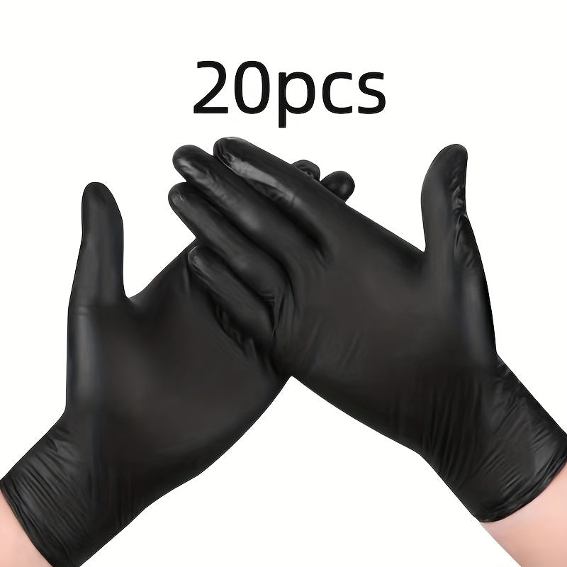 Heavy Duty Powder-Free Nitrile Gloves, 10/20/50pcs - Latex-Free, Waterproof, Ambidextrous - The Highest Nation