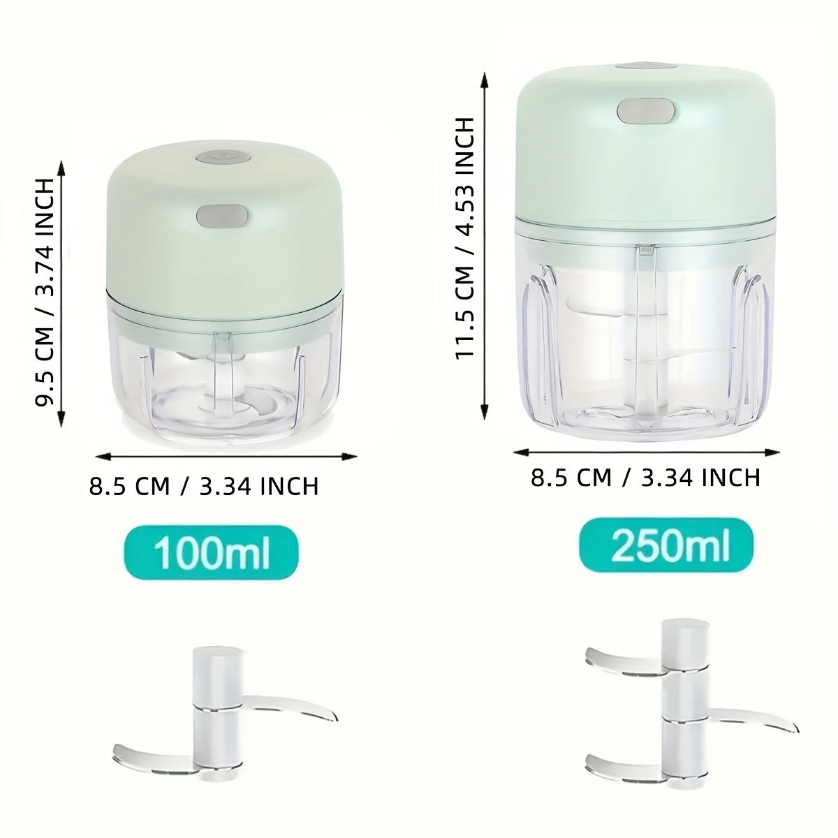 Electric Mini Garlic Chopper – USB Meat Grinder & Vegetable Crusher - The Highest Nation