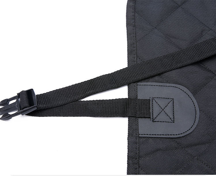 Dog Car Seat Cover with Mesh Window – Waterproof Hammock & Travel Protector for Rear Seat