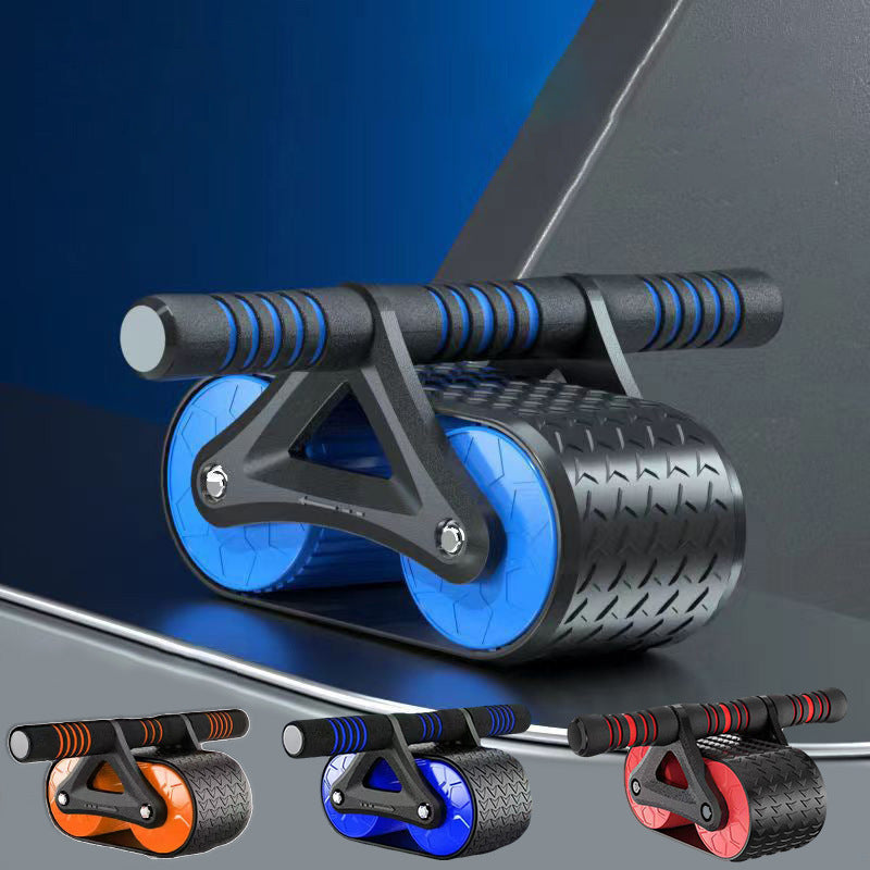 Double Wheel Abdominal Exercise Roller – For Men & Women