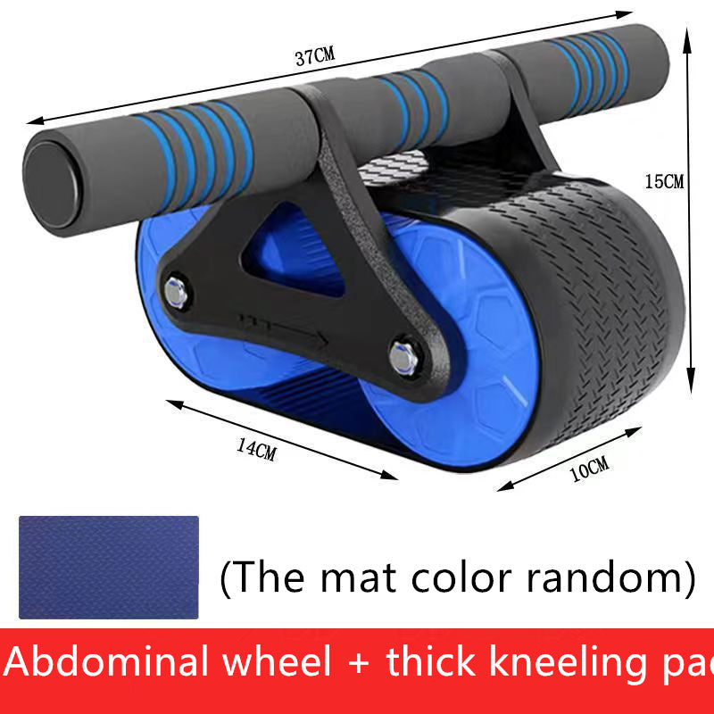 Double Wheel Abdominal Exercise Roller – For Men & Women