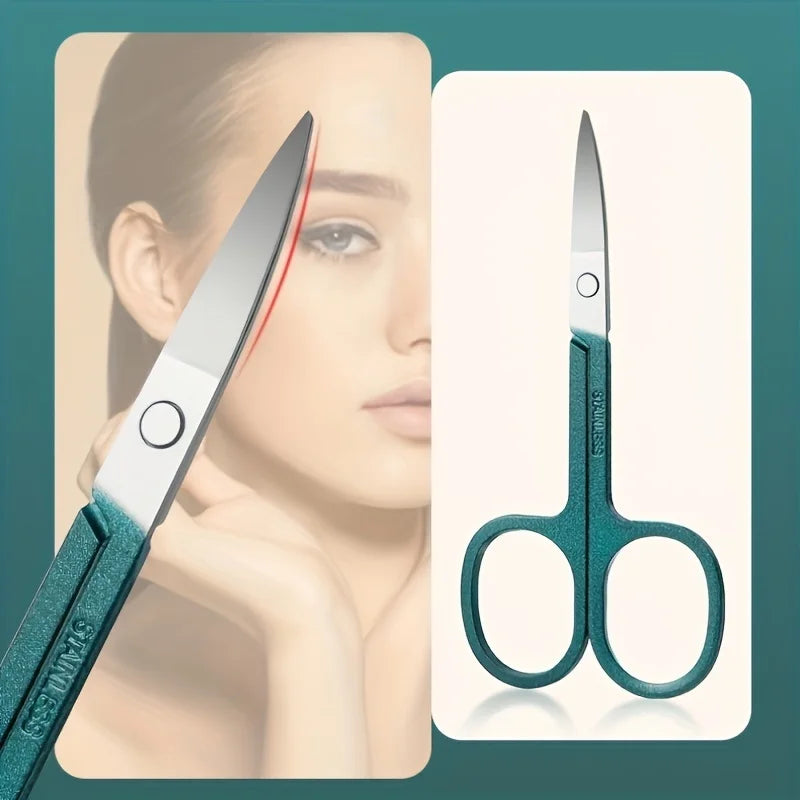 Professional Stainless Steel Manicure & Pedicure Kit – Nail Clipper Set with Travel Case