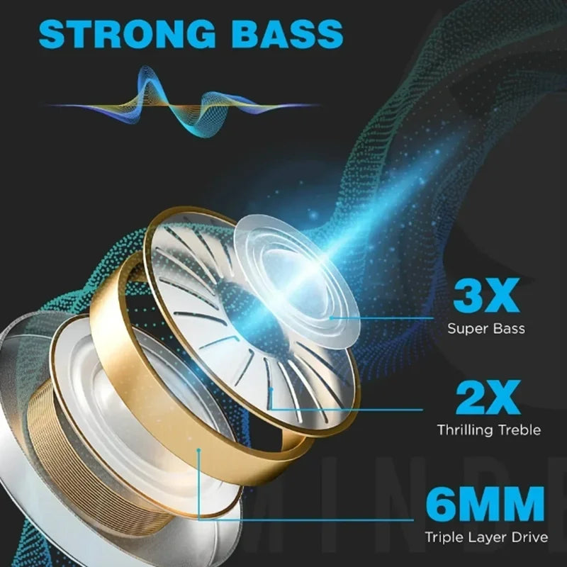 F9 TWS Wireless Bluetooth Earbuds – Waterproof Headphones with LED Display & Large-Capacity Charging Case - The Highest Nation