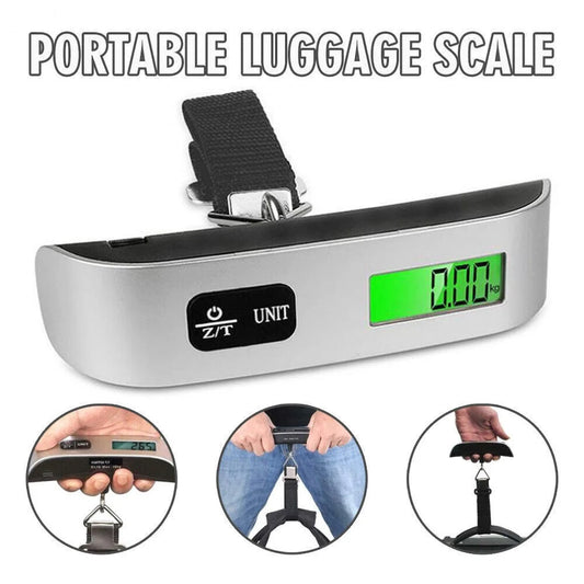 Digital Luggage Scale – 110lb/50kg Portable Handheld Baggage Weight Scale for Travel