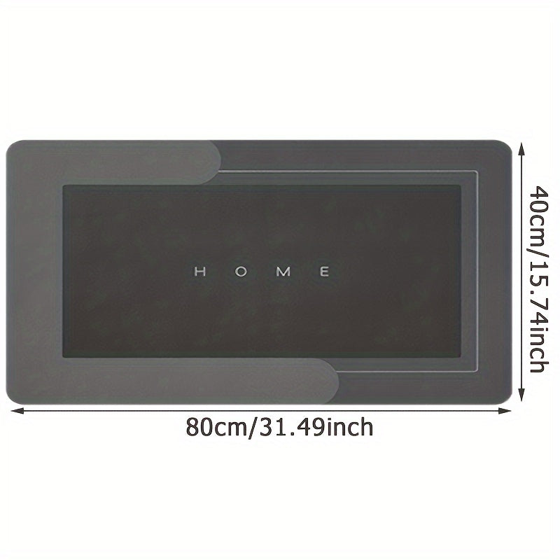 Diatom Mud Kitchen Mat – Non-Slip, Scratch-Resistant & Easy to Clean