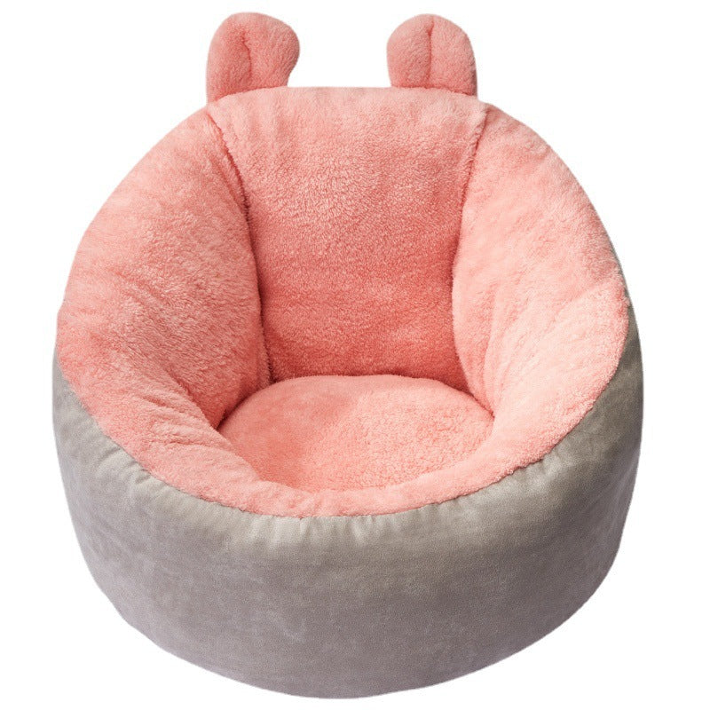 Warming Pet Dog Bed – Soft Sleeping Bag Cushion for Puppies & Small Dogs