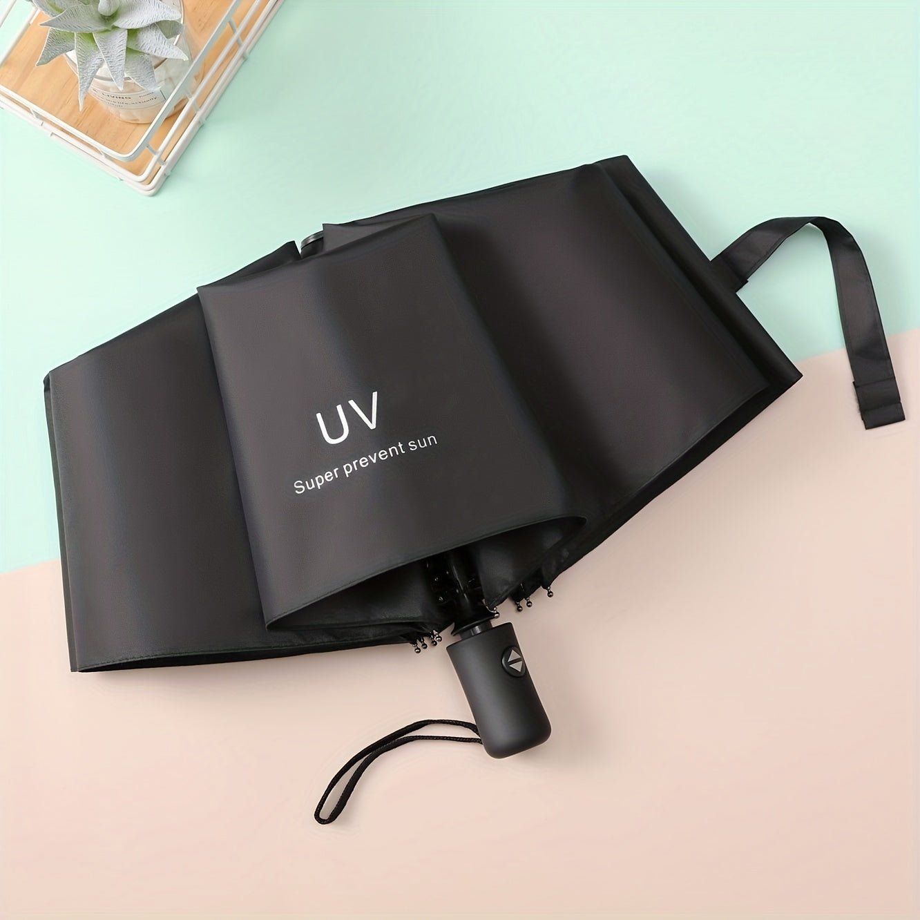Automatic Folding Umbrella – UV Protection & Rain/Sun Dual-Use - The Highest Nation