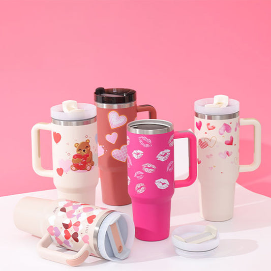 40 oz Stylish Tumbler – The Perfect Gift for Coffee Lovers & Travelers