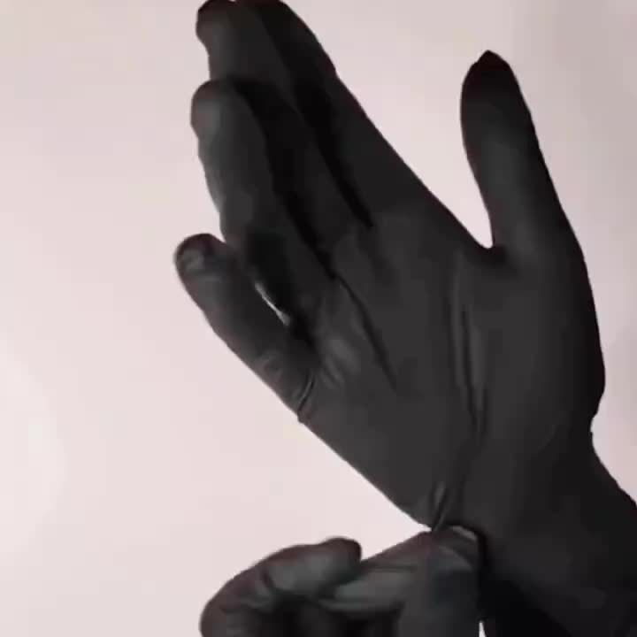 Heavy Duty Powder-Free Nitrile Gloves, 10/20/50pcs - Latex-Free, Waterproof, Ambidextrous - The Highest Nation